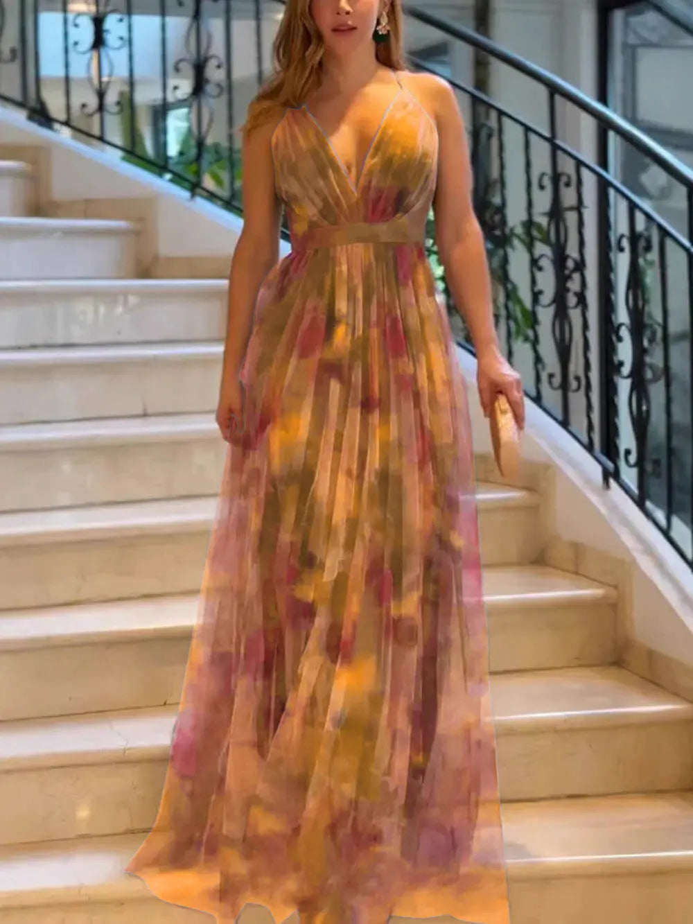 Vivienne™ Florales Maxikleid
