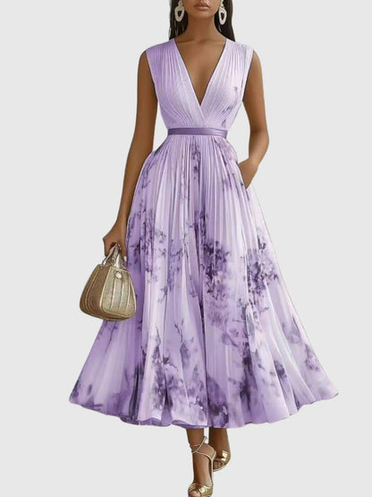 Clara™ Florales Maxikleid
