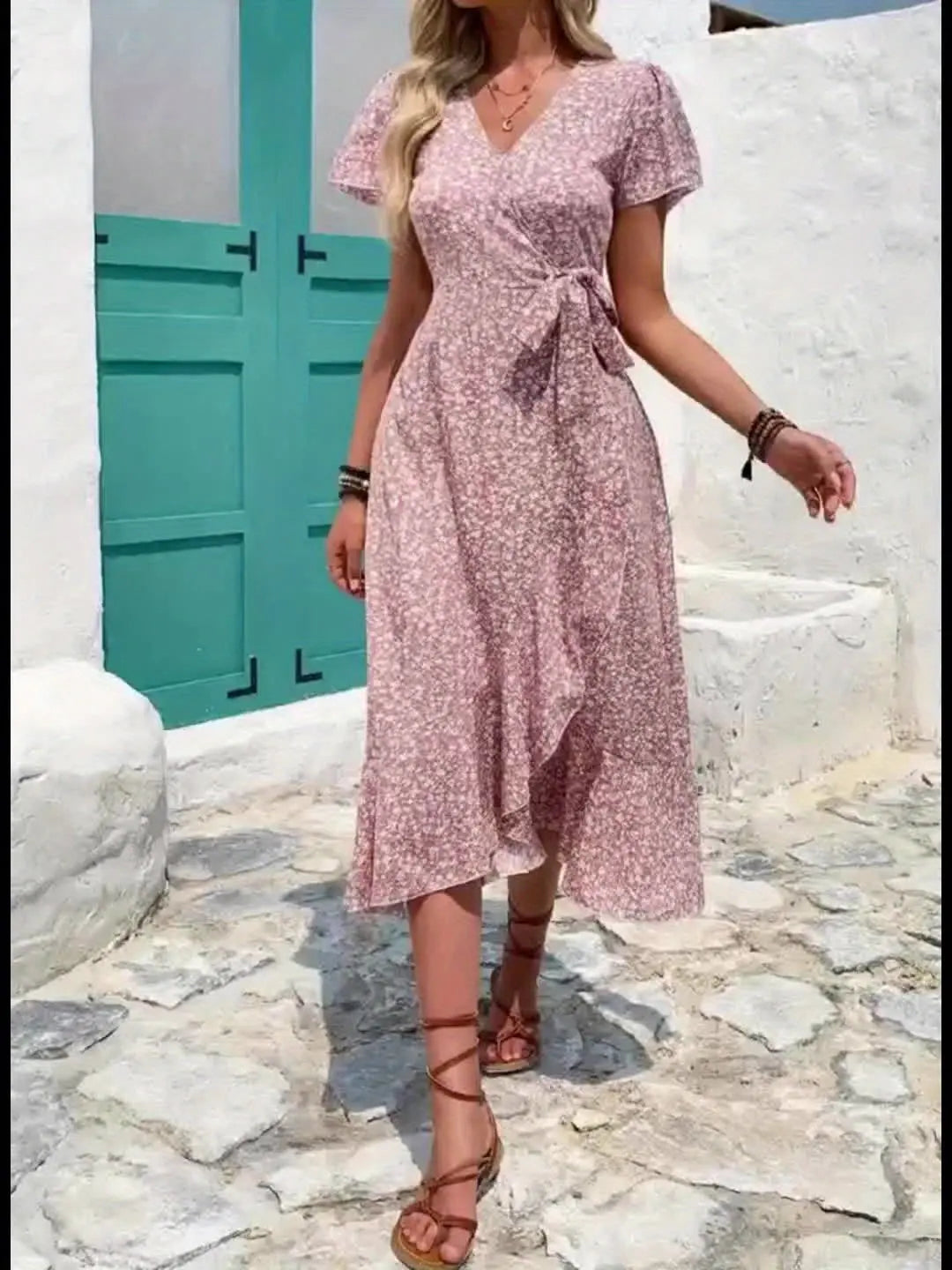 Isabella™ Florales Maxikleid