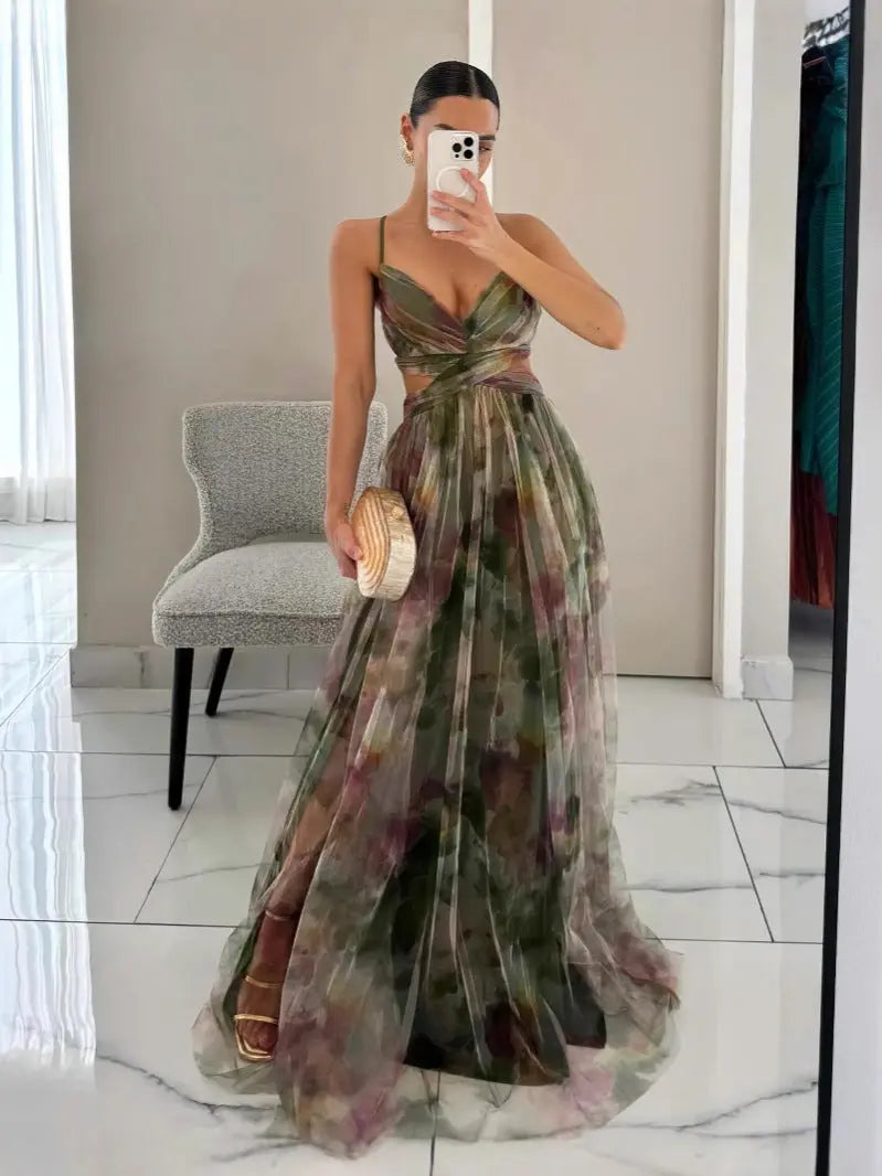 Vivienne™ Florales Maxikleid