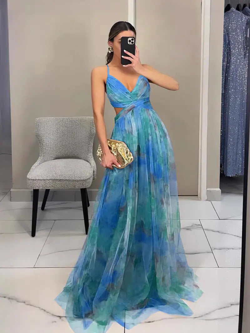Vivienne™ Florales Maxikleid