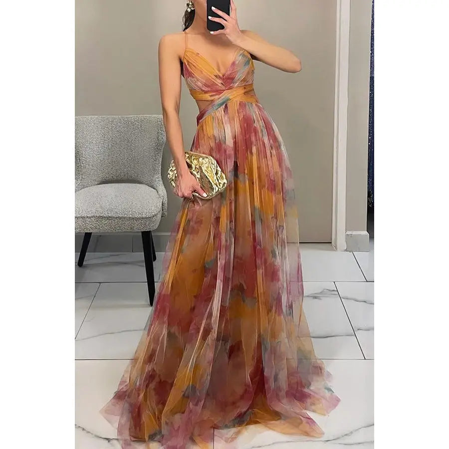 Vivienne™ Florales Maxikleid