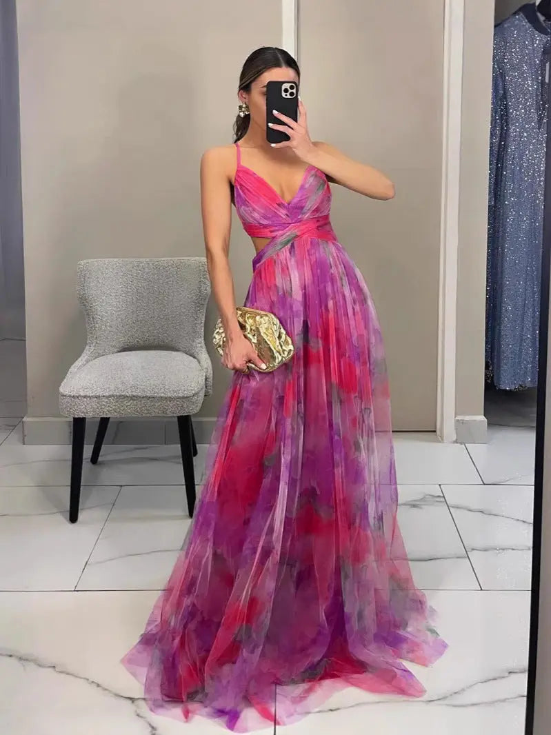 Vivienne™ Florales Maxikleid