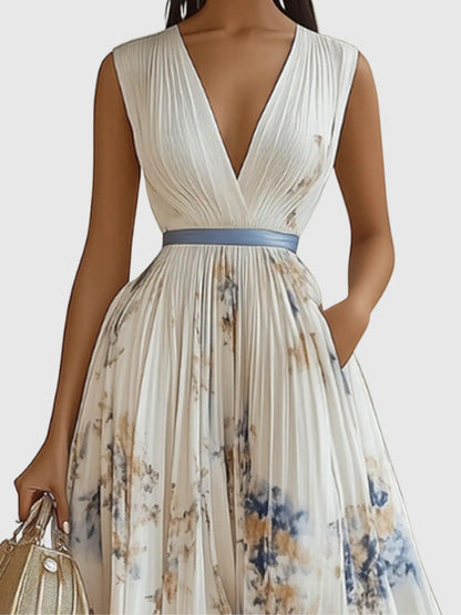 Clara™ Florales Maxikleid