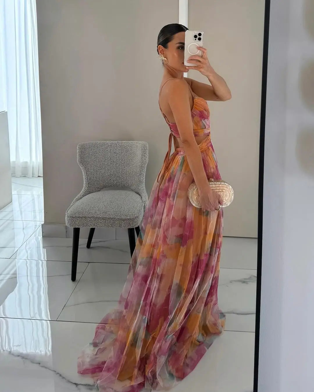 Vivienne™ Florales Maxikleid