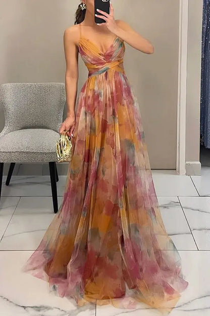 Vivienne™ Florales Maxikleid
