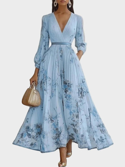 Clara™ Florales Maxikleid