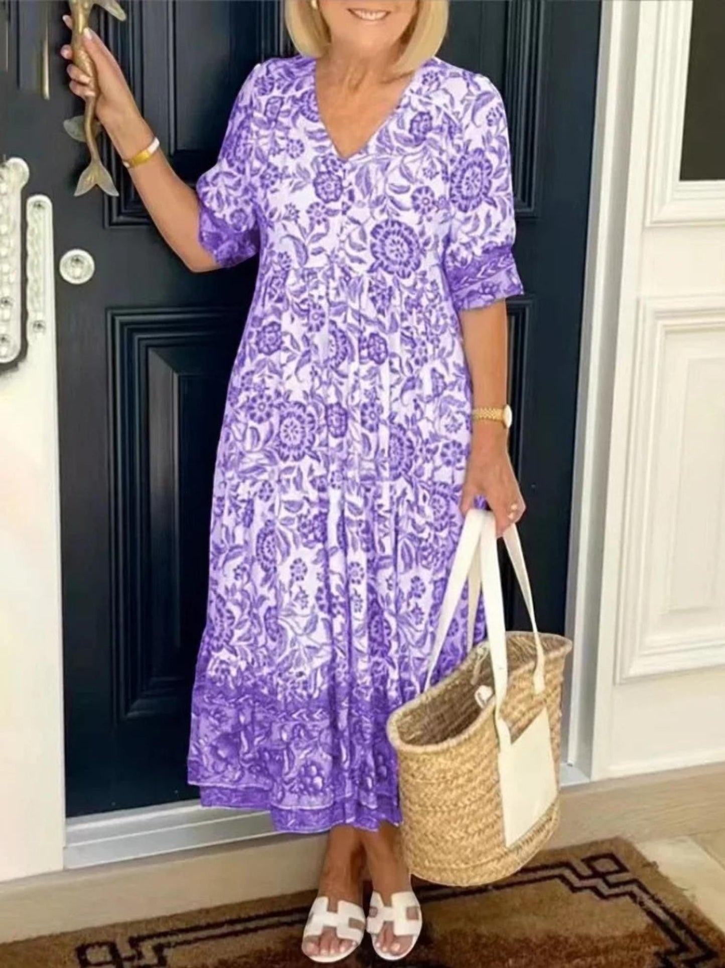 Rosalie™ Maxikleid mit Blumenmuster
