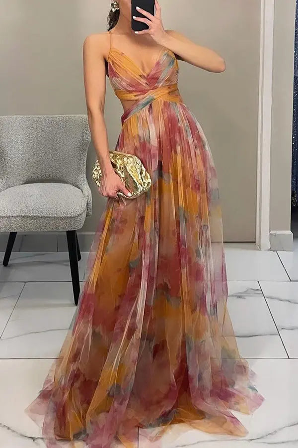 Vivienne™ Florales Maxikleid