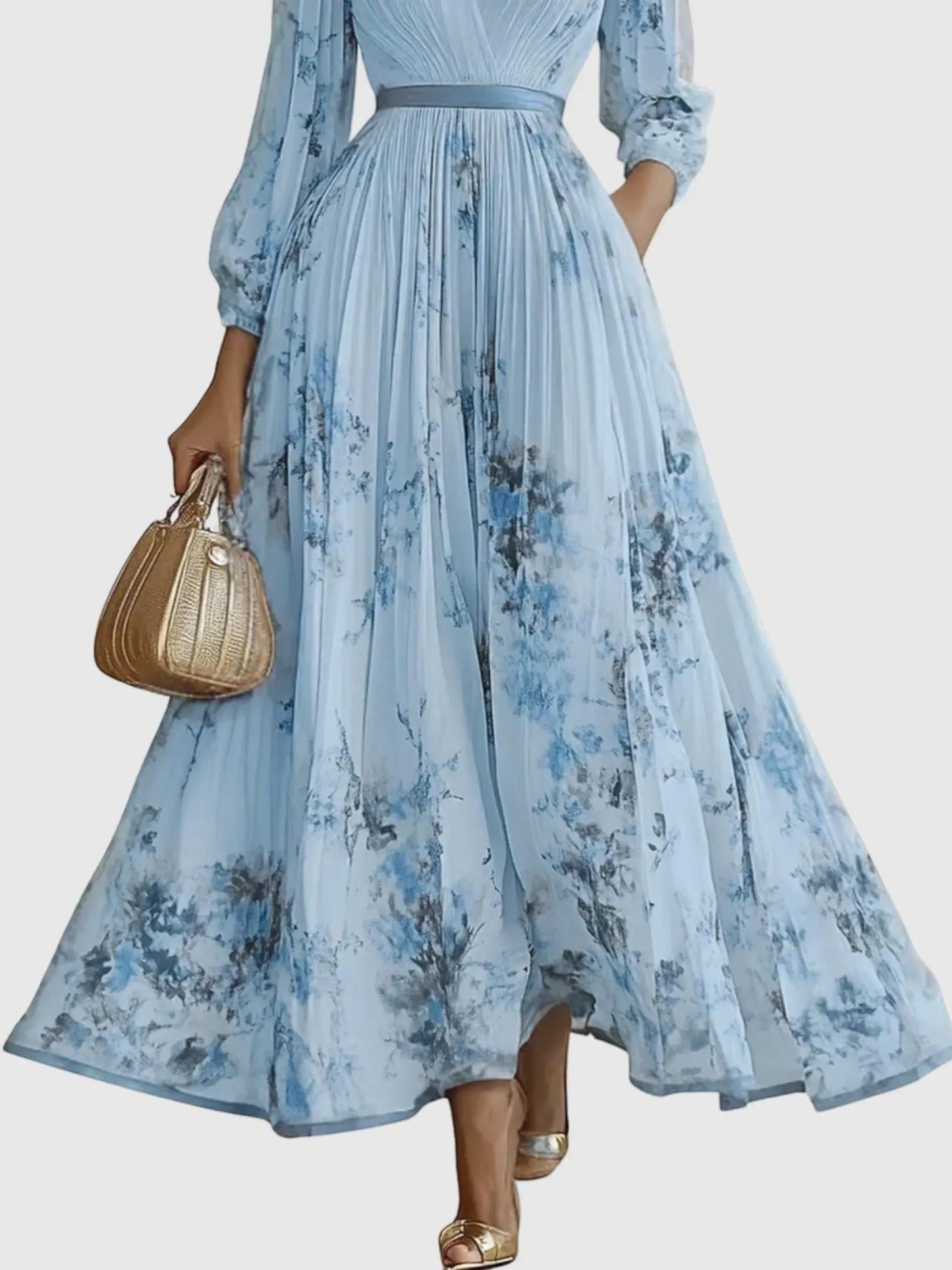 Clara™ Florales Maxikleid