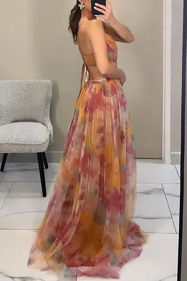 Vivienne™ Florales Maxikleid