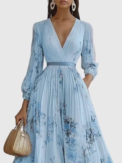 Clara™ Florales Maxikleid