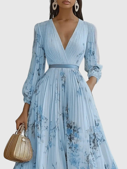 Clara™ Florales Maxikleid
