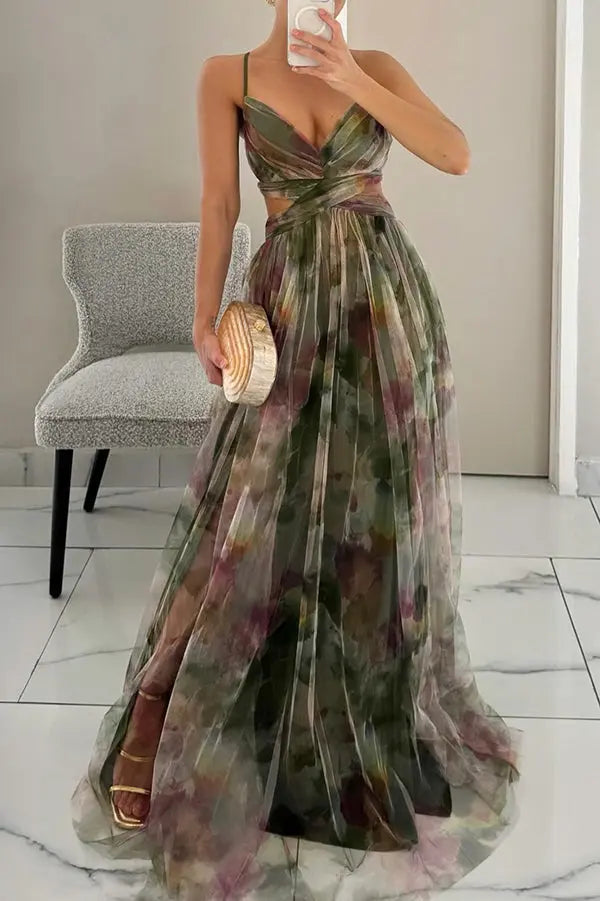 Vivienne™ Florales Maxikleid