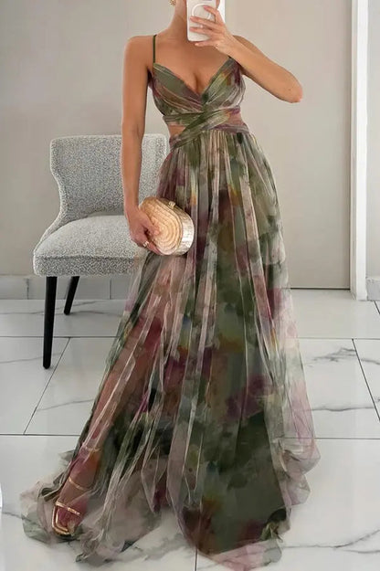 Vivienne™ Florales Maxikleid
