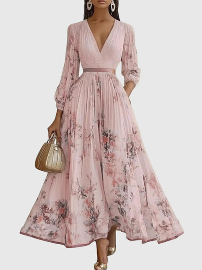 Clara™ Florales Maxikleid