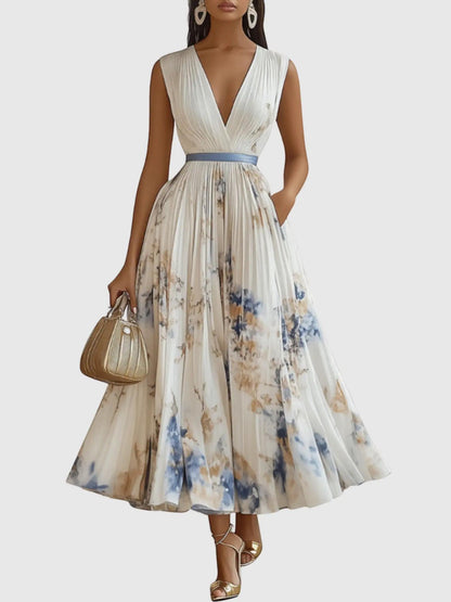 Clara™ Florales Maxikleid