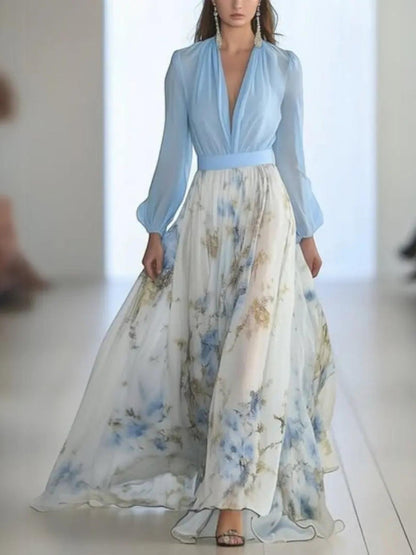 Celeste™ Florales Maxikleid