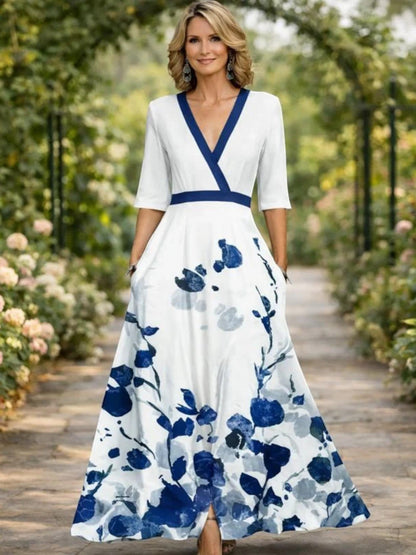 Celeste™ Florales Maxikleid