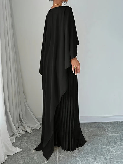 Seraphina™ Cape-Maxikleid