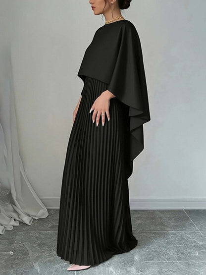 Seraphina™ Cape-Maxikleid