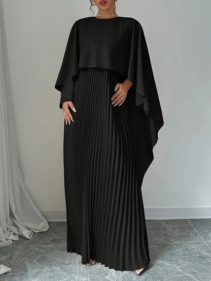 Seraphina™ Cape-Maxikleid
