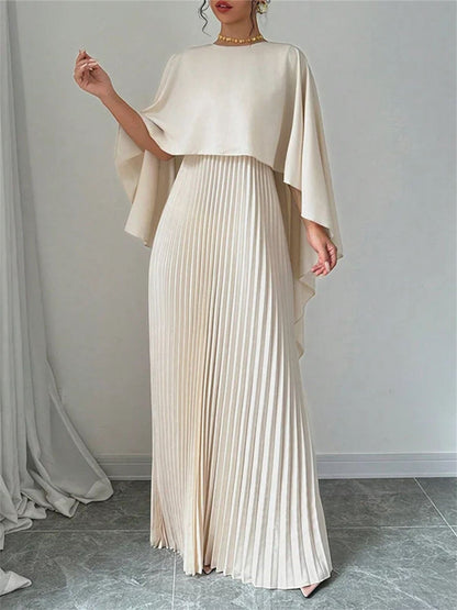 Seraphina™ Cape-Maxikleid