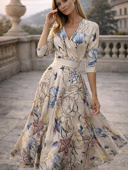 Celeste™ Florales Maxikleid