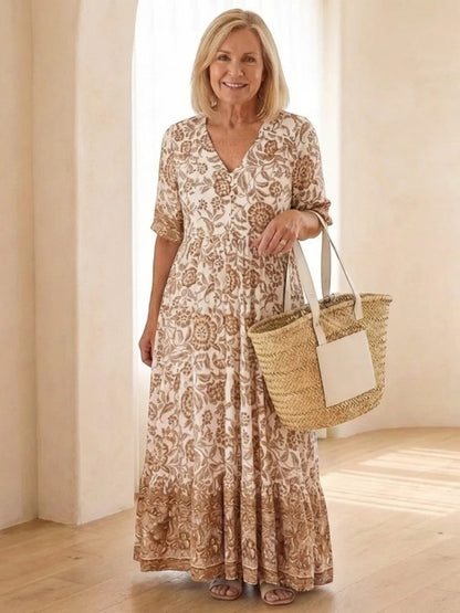 Rosalie™ Maxikleid mit Blumenmuster