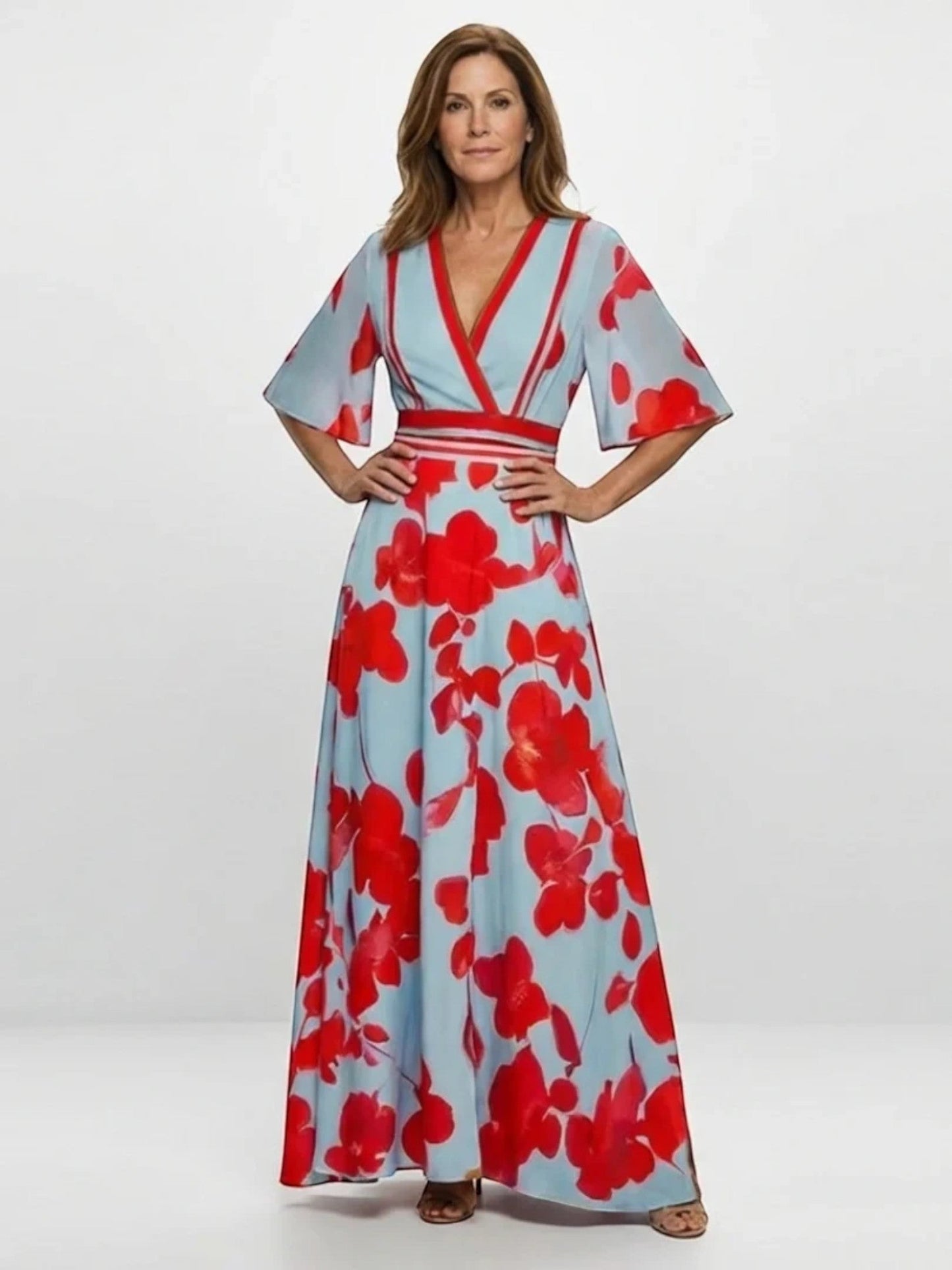 Juliette™ Florales Sommer-Maxikleid