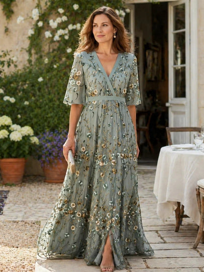 Celeste™ Florales Maxikleid